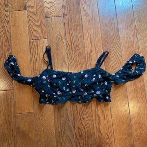 OFF THE SHOULDER BRALETTE TOP by HONEY PUNCH - S